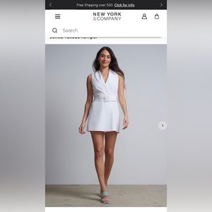 Brand new New York & Company romper